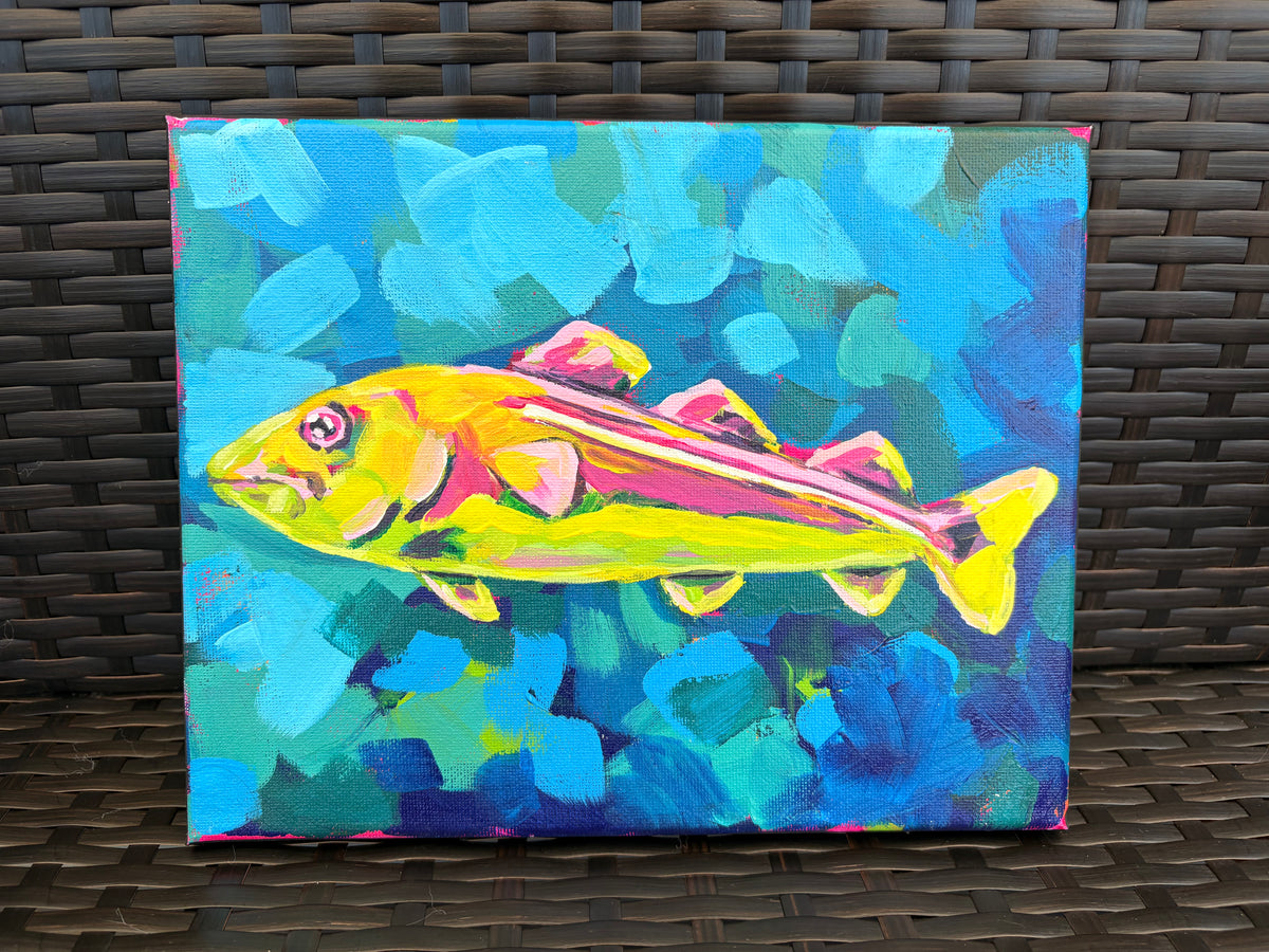 Seaside Summer - Neon Cod 10"x8"