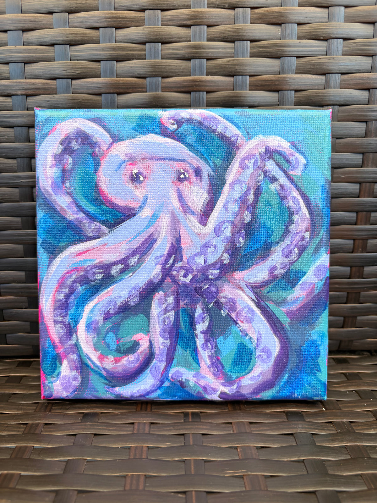 Seaside Summer - Octopus 6"x6"