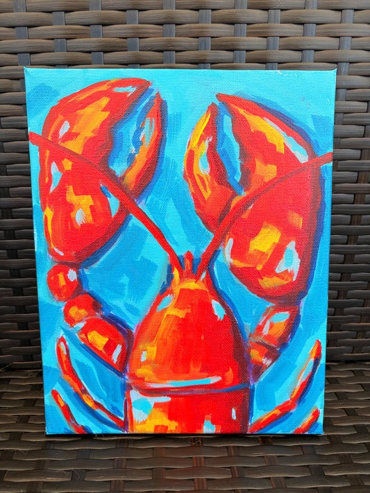 Seaside Summer - Lobster 8"x10"