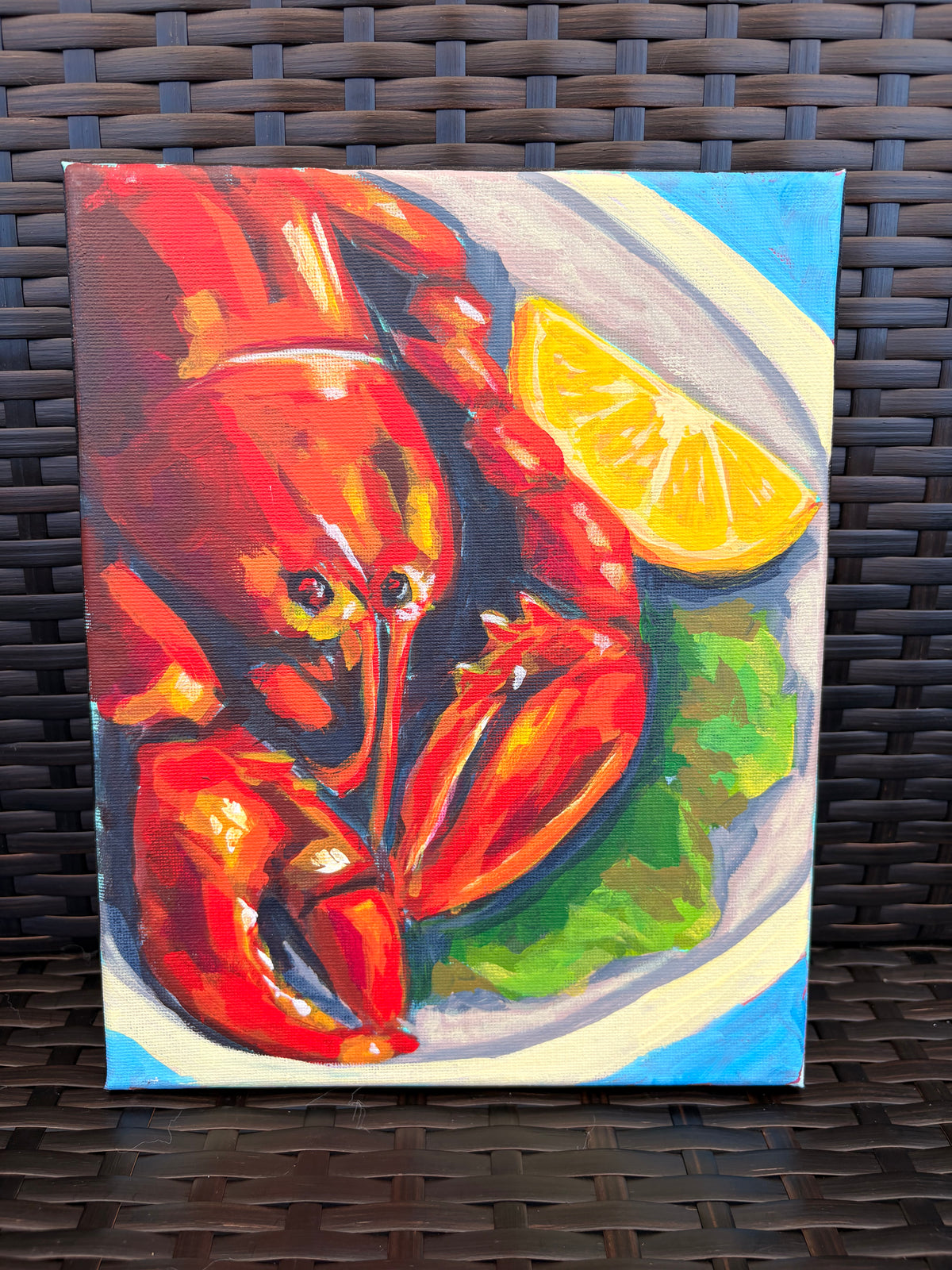 Seaside Summer - Lobster Dinner 8"x10"
