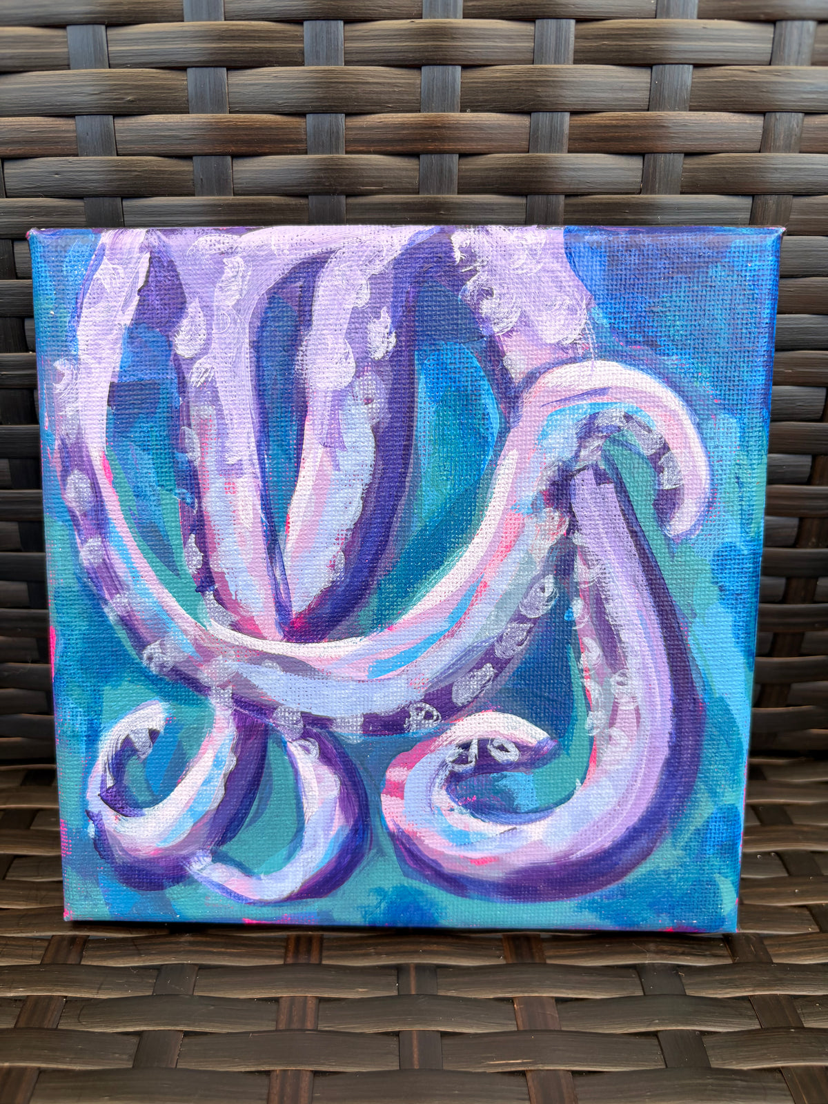 Seaside Summer - Tentacles 6"x6"