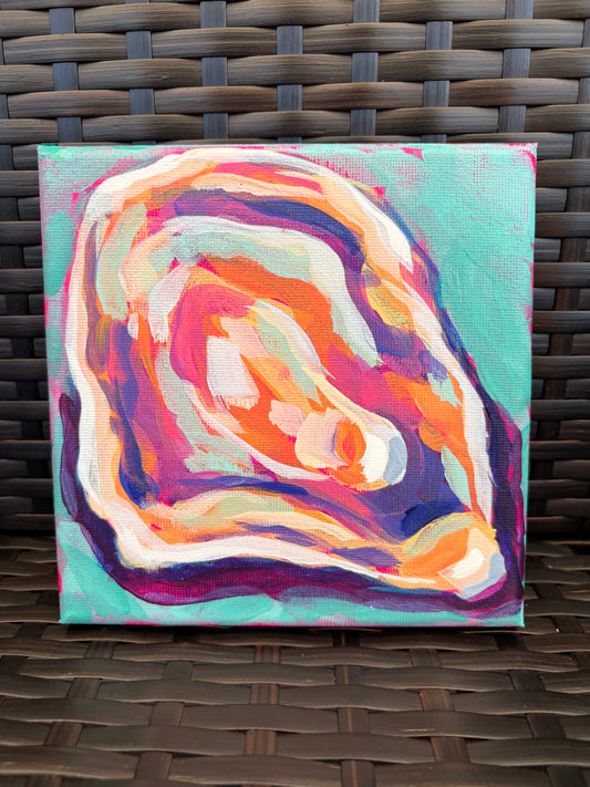 Seaside Summer - Oyster Shell 6"x6"